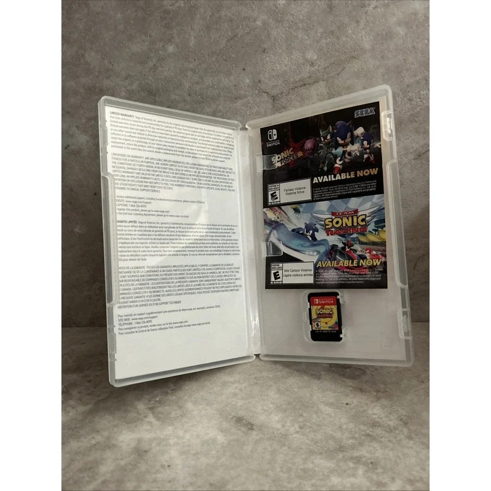 NSW Sonic Mania Nintendo Switch CIB